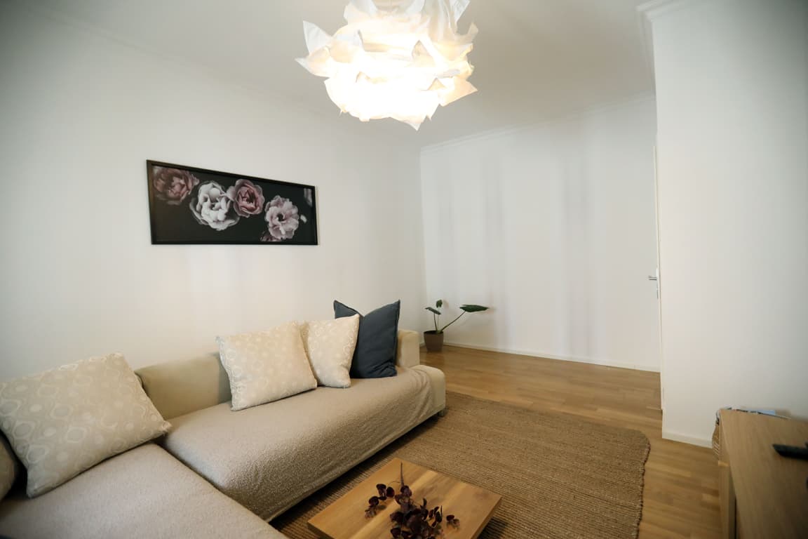 Wohnzimmer mit Sitzbereich